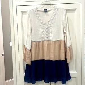 CAL Style Boho Dress Size L